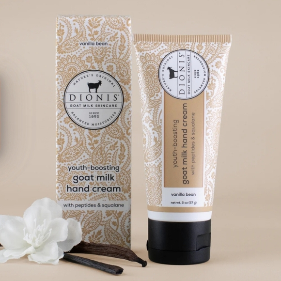 Dionis Other - Dionis Youth-boosting Goat Milk Hand Cream, Vanilla Bean, 2oz, NIB
